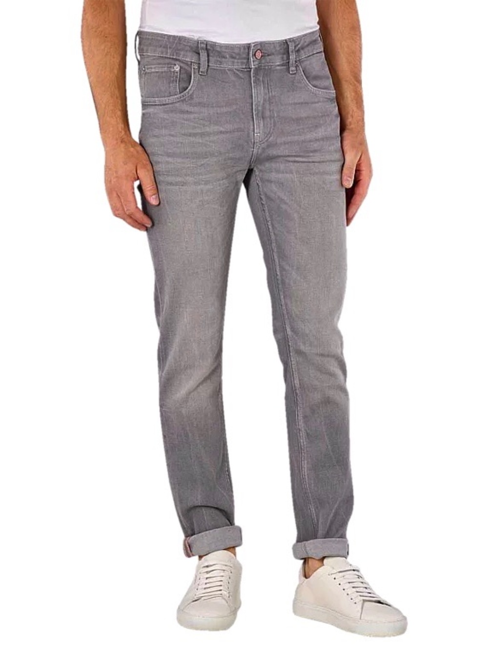 Scotch & Soda 28x30.5 Skim Men’s Skinny Jeans Gray